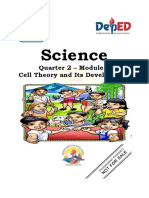 Science: Quarter 2 - Module 5 Cell Theory and Its Development