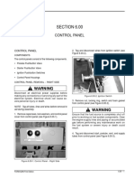 SECTION 6.00: Control Panel