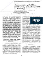 Design and Implementation of Real Time Transformer Health Monitoring System Using GSM Technology