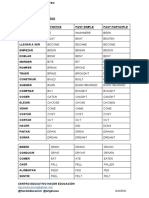 Irregularverbs 1 Eso