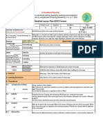 Detailed Lesson Plan (DLP) Format: Instructional Planning