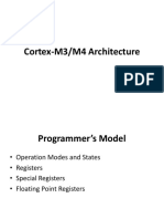 Cortex-M3/M4 Architecture