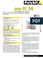 Polypoxy SL 20: Epoxy Resin Based Self Levelling Floor Topping