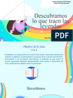 Texto Literarios La Leyenda 4°