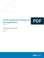 Networker 9.x - NMDA Administration Guide