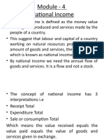 Module - 4 National Income