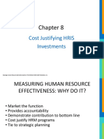 Cost Justifying HRIS Investments