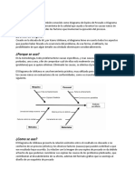 Diagrama de Ishikawa