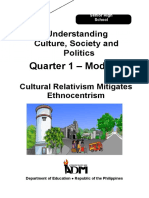 Ucsp q1 Mod7 Ethnocentrism Relativism v2