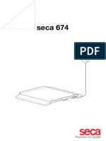 Seca 674 Manual 17-10-06-384-100 13G