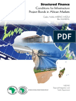 Structured Finance - Conditions For Infrastructure Project Bonds in African Markets