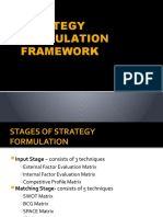 Strategy Formulation Framework