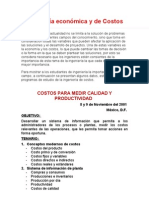 Ingeniería Económica y de Costos