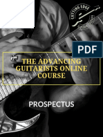 Advancing Guitarists Prospectus