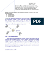 (Answer) : Figure 1: Client-Server Architecture