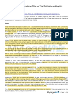 BP Oil and Chemicals International Phils Vs Total Distribution and Logistic Systems Inc