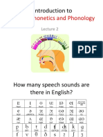 Phonetics 2 - Vowels