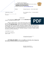 12.d. Complaint Form Violation of Sec. 1. Art 320 of RPC