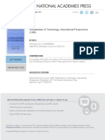 The National Academies Press: Globalization of Technology: International Perspectives (1988)