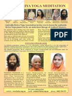 General Kriya Flyer