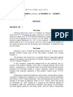 JOSE S. OCAMPO, Petitioner, vs. RICARDO SR., Respondent