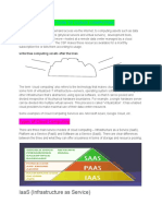 A Brief Introduction To Cloud Computing: Iaas (Infrastructure As Service)