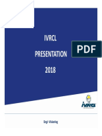 IVRCL Corporate PPT March 2018