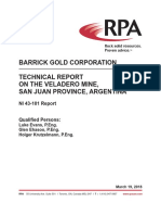 Veladero Technical Report 03232018