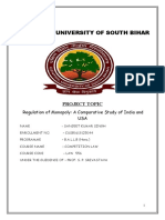 Competition Law Project (Sanjeet Kumar Singh)