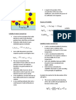 2 - Solubility Equilibrium