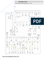 Jaguar X-Type 2007 3.0 - Relés e Fusíveis Derivação Dos Positivos - Diagrama Elétrico PDF