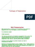 Techniques of Polymerization