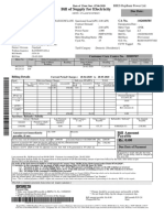 Bill of Supply For Electricity: Due Date