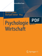 Psychologie Der Wirtschaft