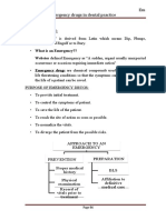 EMERGENCY DRUGS in Dental Practice