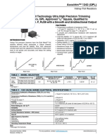 Accutrim™ 1242 (QPL) : Vishay Foil Resistors