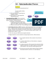 Chapter 14 - Intermolecular Forces