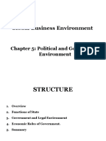 Global Business Environment: Chapter 5: Political and Government Environment