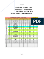 July 2021 SPA List