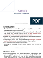 IT Controls: Reference Book: IT Audit Manual