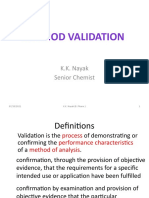 Method Validation DPR