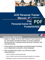 ACE Personal Trainer Manual Chapter 18