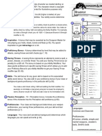 Character Sheet Primer