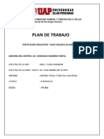 Plan de Trabajo para Exposición