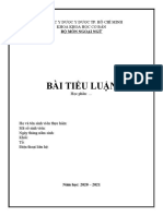 Tiểu luận Template