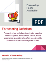 Forecasting Room Availability