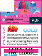 Hot and Cold Application
