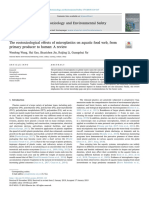 2019 - Wang - The Ecotoxicological Effects of Microplastics On Aquatic Food Web, From Primary Producer To Human - A Review