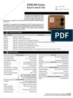 ESD5100 Series: Speed Control Unit