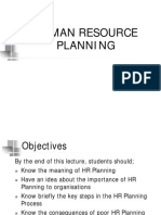 Lecture 3 Human Resource Planning